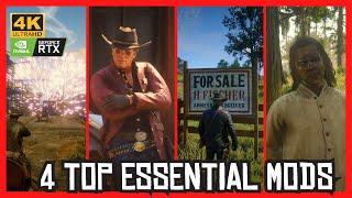 RDR2  - 4 Essential And Must Have Mods That Takes The Game To Another Level
