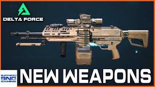 New Weapons & Attachments - Delta Force