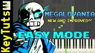 NEW AND IMPROVED - Learn to Play Megalovania from Undertale - Easy Mode