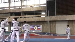 Taekwondo ITF vs Taekwondo WTF demo teams 2015