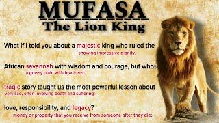 Learn English with Mufasa: The Lion King | dynamic storytelling