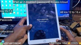 Ipad Bypass icloud (PASSCODE) IOS 12 à 16.x IPad hello, IPad indisponible, désactivé avec Unlocktool