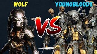 WOLF VS AVP YOUNGBLOODS | PREDATOR FIGHT - WHO WINS?