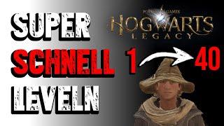 Hogwarts Legacy - Super schnell Leveln Deutsch | 1000exp in 10Min | Von Stufe 1 - 40 | fast leveling