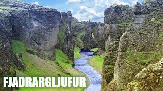 WOW! Fjadrargljufur Canyon: Iceland's Best Hike & the Moss Rock Fields Nearby