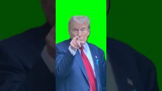 Donald Trump Point Green Screen Template Video - The Point