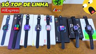 8 SMARTWATCHS TOP DE LINHA DA CHINA PRA VOCÊ COMPRAR OU REVENDER NO BRASIL