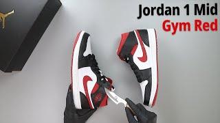 Jordan 1 Mid “Gym Red” - Unboxing ASMR