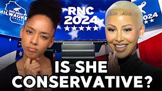 Is Amber Rose REALLY A Conservative?