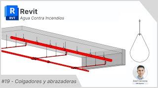 REVIT FIRE WATER - AUTOMATIC HANGER MODELING - SESSION 21 ‍