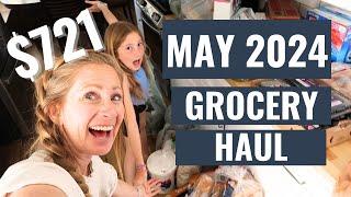 May 2024 ONE MONTH Grocery Haul