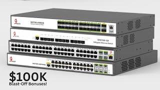 Xike Gigabit L3 Managed Network Switch | $100k Bonuses in Description