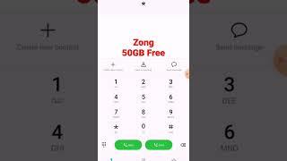 zong free internet code 2022 || New zong code 