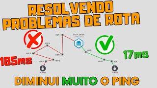 Como RESOLVER problemas de ROTA em JOGOS diminuir o PING e a PERDA de PACOTES