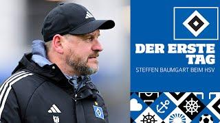 "ICH BIN DAVON ÜBERZEUGT, DASS WIR ES KÖNNEN!" | Steffen Baumgarts erster Tag beim HSV