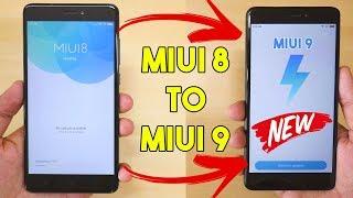 Panduan mudah untuk Update dari MIUI 8 ke MIUI 9 tanpa kehilangan DATA!