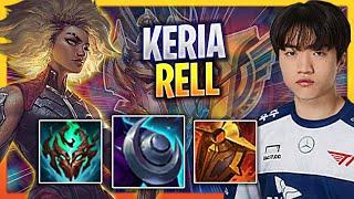 LEARN HOW TO PLAY RELL SUPPORT LIKE A PRO! | T1 Keria Plays Rell Support vs Nautilus!  Season 2023