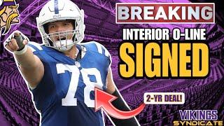 BREAKING NEWS: C Ryan Kelly has SIGNED with the Minnesota Vikings!