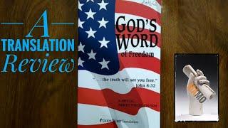 God's Word (For the Nations) Translation: a brief review