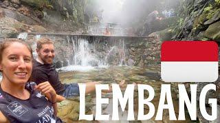 Disappointed in LEMBANG, Bandung Indonesia Vlog: Tangkuban Perahu, Orchid Forest Cikole, Sari Ater