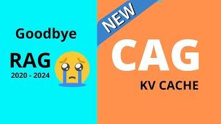 Goodbye RAG - Smarter CAG w/ KV Cache Optimization