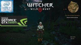 The Witcher 3: Wild Hunt Ciri Gameplay - i7 7700HQ & GTX 1050Ti