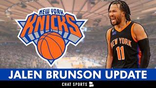 BREAKING: JALEN BRUNSON AVOIDS MAJOR KNEE INJURY | New York Knicks News