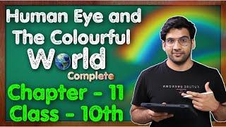 Human Eye and the Colourful World || Class 10 Chapter 11 || NCERT CBSE || Full Chapter | Green Board