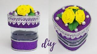 МК ПОДАРОЧНАЯ КОРОБКА из фоамирана   ИДЕЯ ПОДАРКА  DIY GIFTS IDEAS EASY