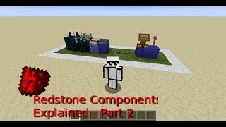 Redstone Components Explained - Part 2
