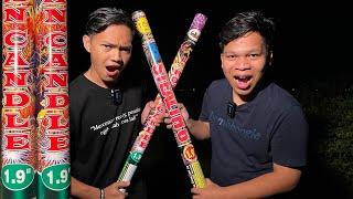 BATTLE MERCON ROMAN CANDLE TERBESAR 1.9 YOGA GEMBUL VS ZULFA LANANG!!! SERU