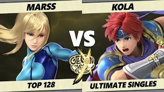 GOML X - Marss (ZSS) Vs. Kola (Roy) Smash Ultimate - SSBU