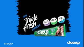 Closeup No.1 toothpaste in Bangladesh | Closeup Triple Fresh Formula 6 Sec | Closeup Bangladesh