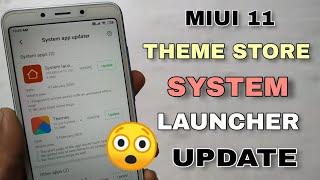 MIUI 11 Theme Store & System Launcher Update | App Drawer & Boot Animation