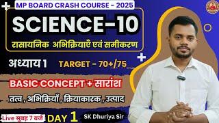 Science class 10 chapter 1 One Shot | vigyan class 10 adhyay 1 very most topic #science10