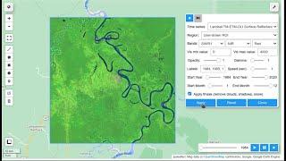 geemap new feature - Creating time-series cloud-free composites with a few clicks