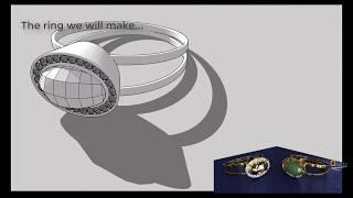 SketchUp Jewelry design: An Easy Ring Tutorial