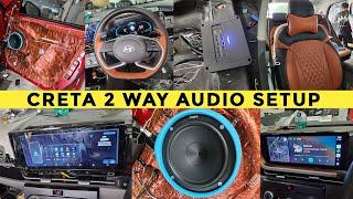 Hyundai Creta 2 Way Audio Setup | Car Audio Specialist | Car Accessories Chennai | Car Sense Chennai