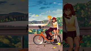 SAIKO NO SUTOKA BIKE RIDE SHORT #anime #animeshorts