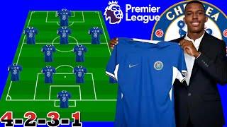 NEW CHELSEA 4-2-3-1 POTENTIAL LINEUP FEATURING Estêvão Willian & VICTOR OSIMHEN IN  EPL | TRANSFERS
