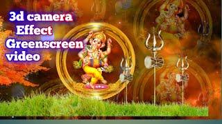 Srishivansh greenscreen videos|| Animated effect lord Ganesha|| 3d camera effects video