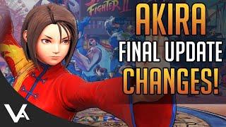 SFV - AKIRA CHANGES EXPLAINED! Final Patch Notes (Definitive Update)