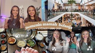 VLOG| Giveaway, shopping, mukbang Korean bbq.