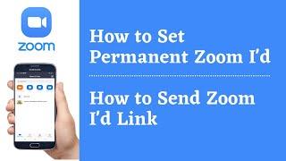 How to set permanent ID in Zoom Application | How to Send Zoom Invitation link