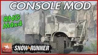 SNOWRUNNER NEW CONSOLE MOD REVIEW - RNG M4x4 OUT NOW PS4 XB1