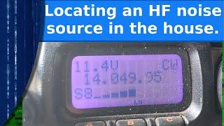 Ham Radio - Locating an HF noise source in the house without using  special equipment.