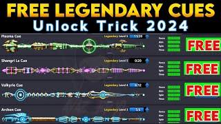 How To Unlock Legendary Cues In 8 Ball Pool || 100% Working Trick || Ayaz 8BP YT ||