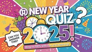 General Question  Countdown to 2024/Fun Questions & Party Trivia/ Celebrate 31 Dec with This Fun