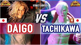 SF6  Daigo (Ken) vs Tachikawa (Ed)  SF6 High Level Gameplay