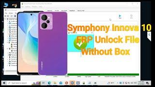 Symphony Innova 10 FRP Unlock File Without Box